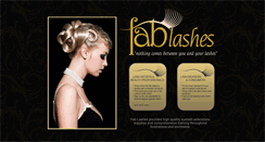 Desktop Screenshot of fablashes.co.nz